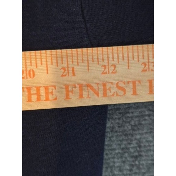 Vintage Tultex Maximum Sweats Whatever Graphic Navy Blue Sweatshirt Mens Large - Picture 5 of 9